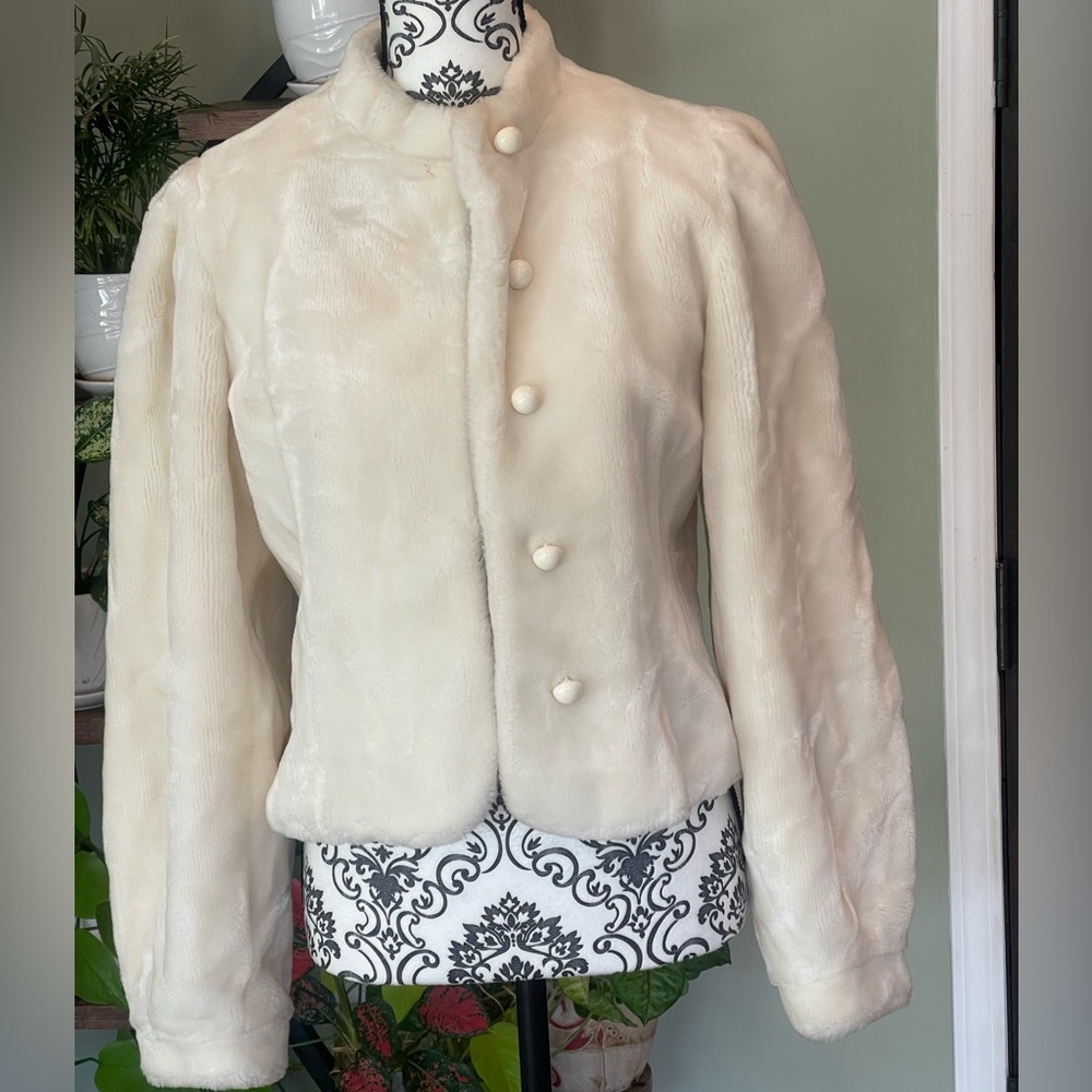 Casper Faux Fur Coat Size Small